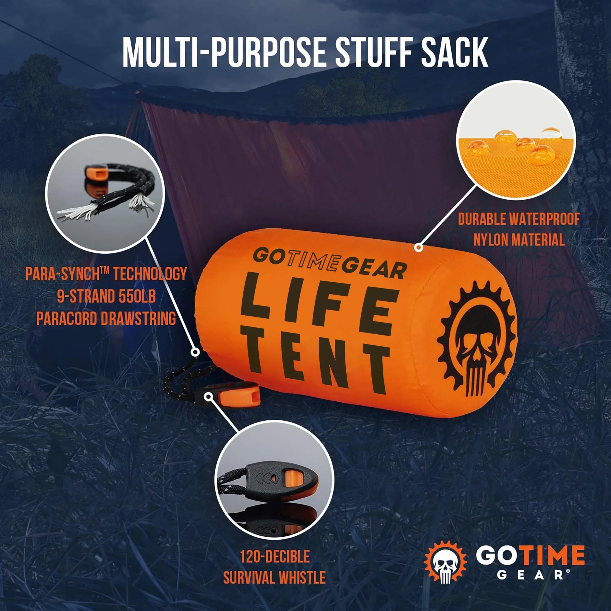 Ultralight Emergency Survival Shelter for two