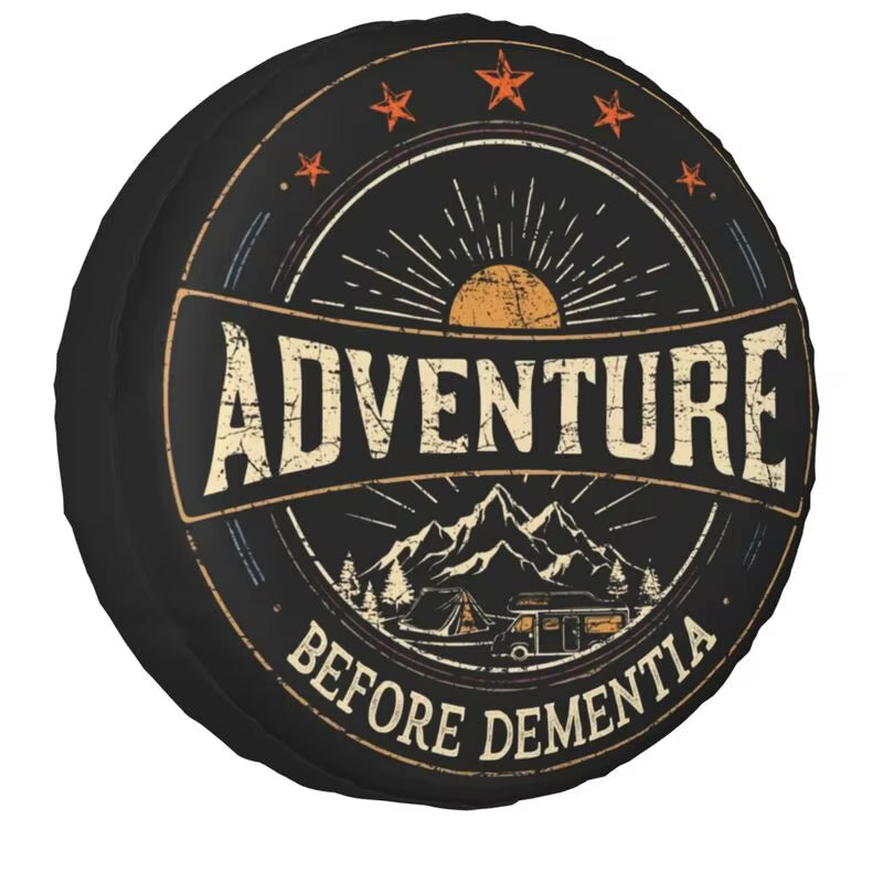  Adventure Camper Tire Cover for Trailer SUV 