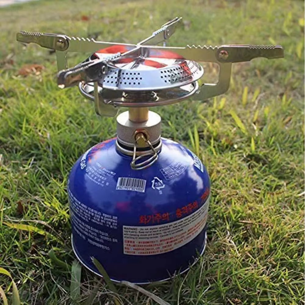 Outdoor Camping Gas Stove Mini Gas Burner 