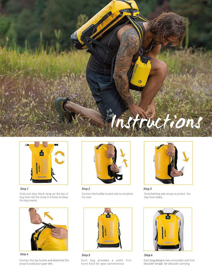 Waterproof Backpack  20L/30L/40L