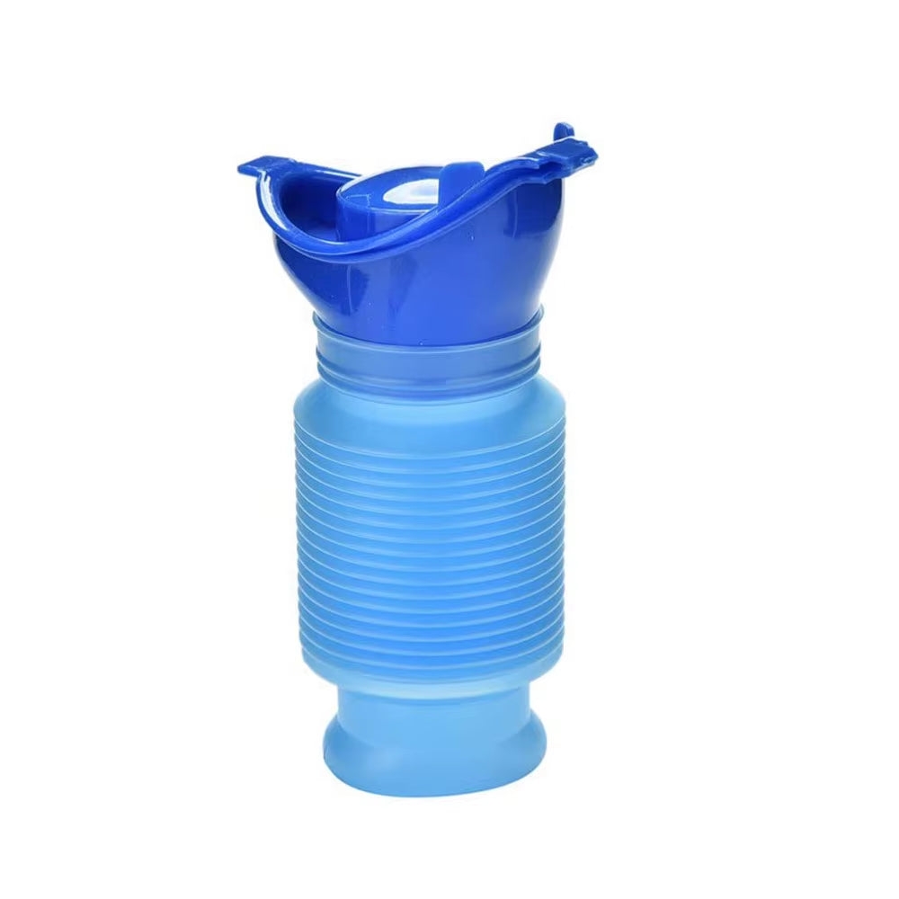 750Ml Adult Urinal Portable Shrinkable Personal Mobile Toilet Potty Women Kid Pee Bottle for Outdoor Car Travel Traffic Camping