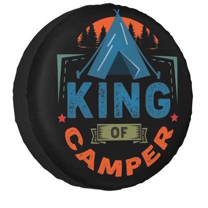  Adventure Camper Tire Cover for Trailer SUV 