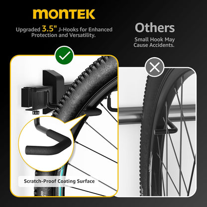 Heavy-Duty adjustable 4-Bike Bike Storage Rack 