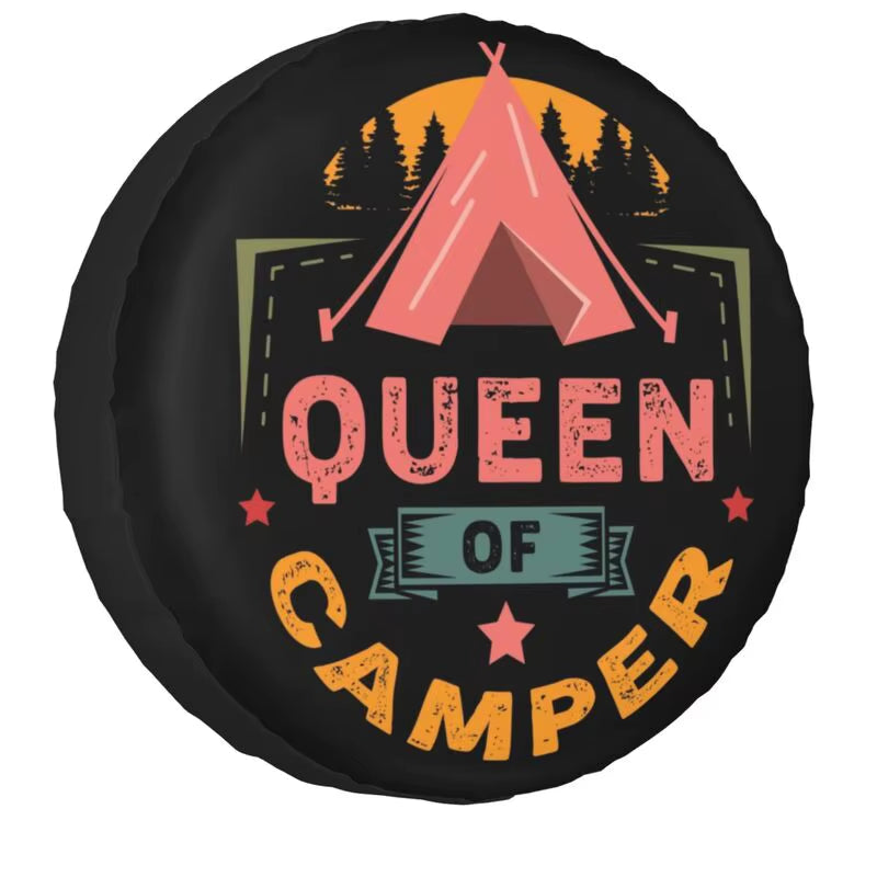  Adventure Camper Tire Cover for Trailer SUV 