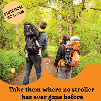 Hiking Baby Carrier Backpack with Hood