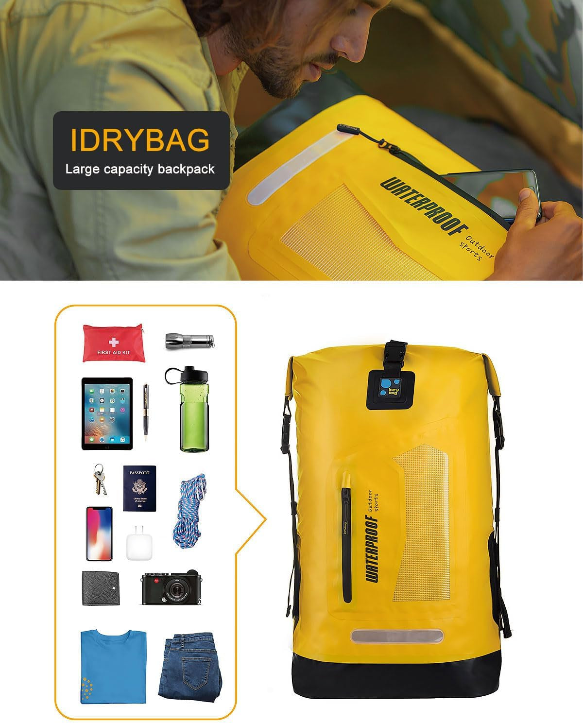 Waterproof Backpack  20L/30L/40L