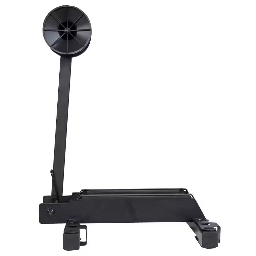 Black 1-Bike Portable Floor Stand Garage Bike Rack