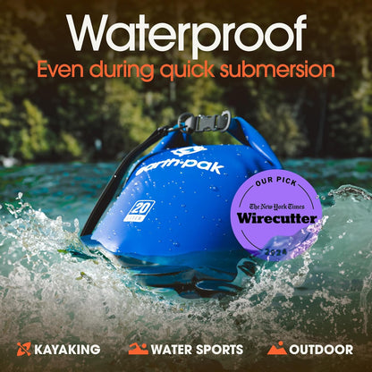 Waterproof Dry Bag - Roll Top Waterproof Backpack Sack  with Waterproof Phone Case