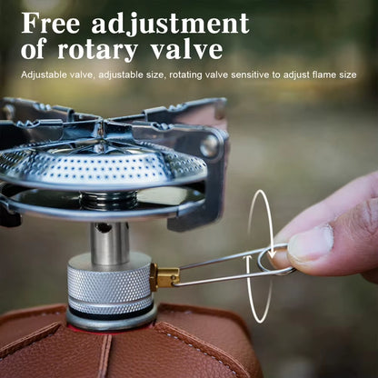 Outdoor Camping Gas Stove Mini Gas Burner 
