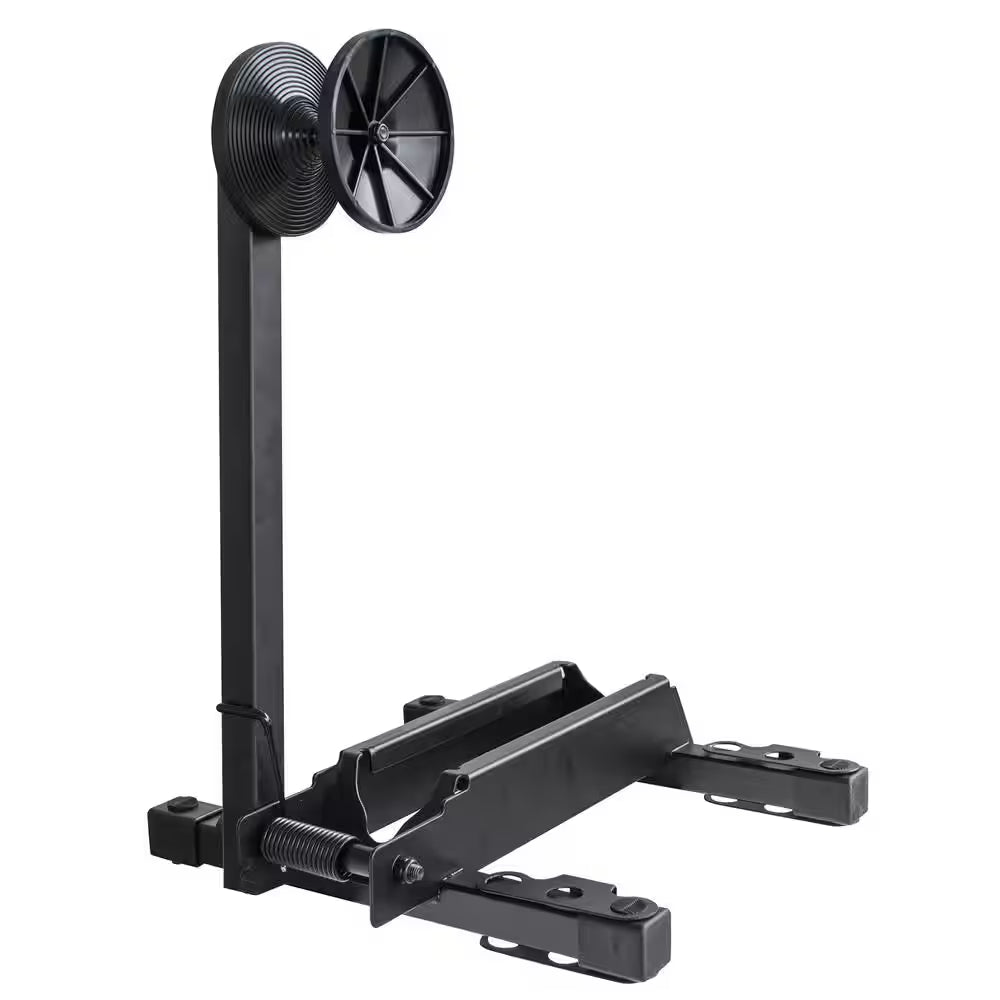Black 1-Bike Portable Floor Stand Garage Bike Rack