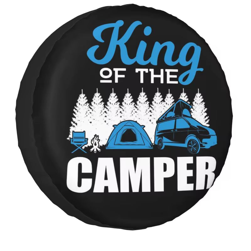  Adventure Camper Tire Cover for Trailer SUV 