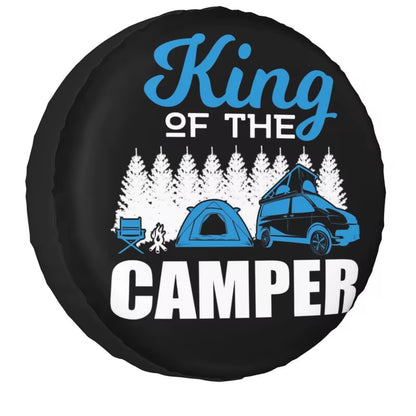  Adventure Camper Tire Cover for Trailer SUV 