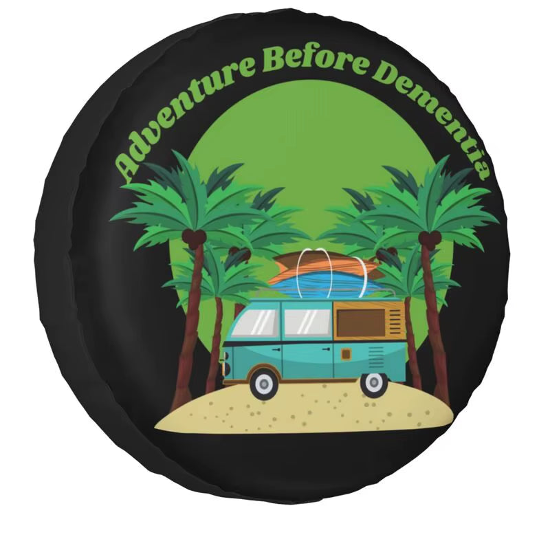  Adventure Camper Tire Cover for Trailer SUV 