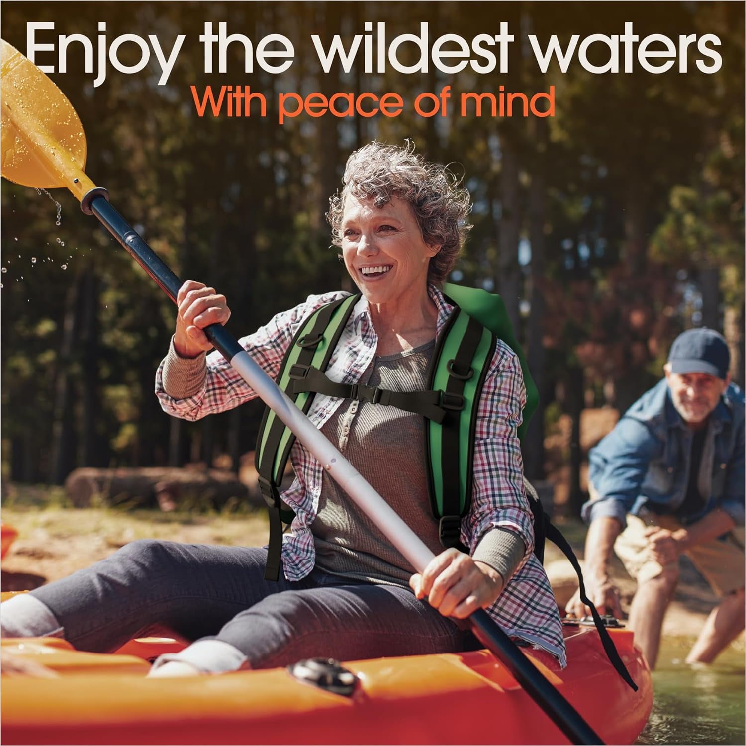 Waterproof Dry Bag - Roll Top Waterproof Backpack Sack  with Waterproof Phone Case