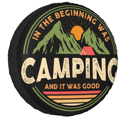  Adventure Camper Tire Cover for Trailer SUV 