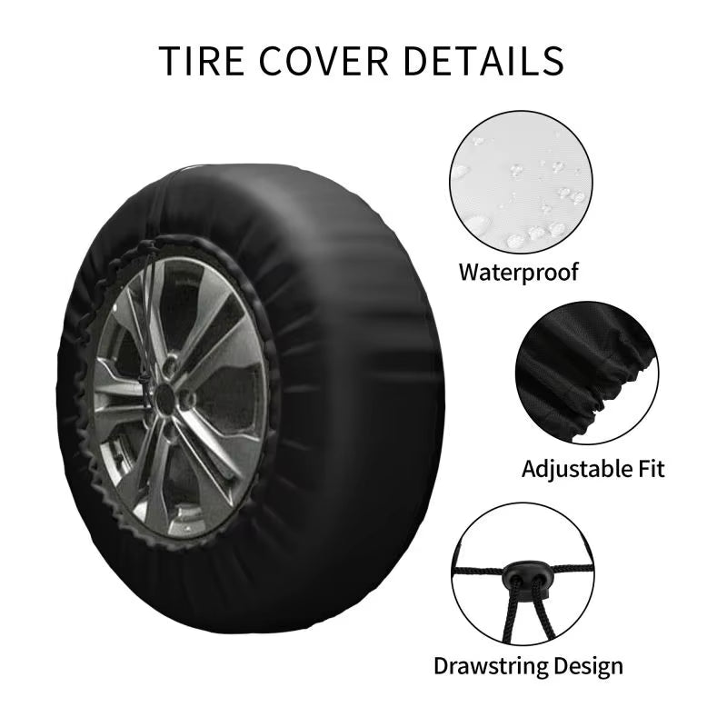  Adventure Camper Tire Cover for Trailer SUV 