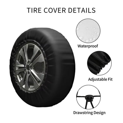  Adventure Camper Tire Cover for Trailer SUV 