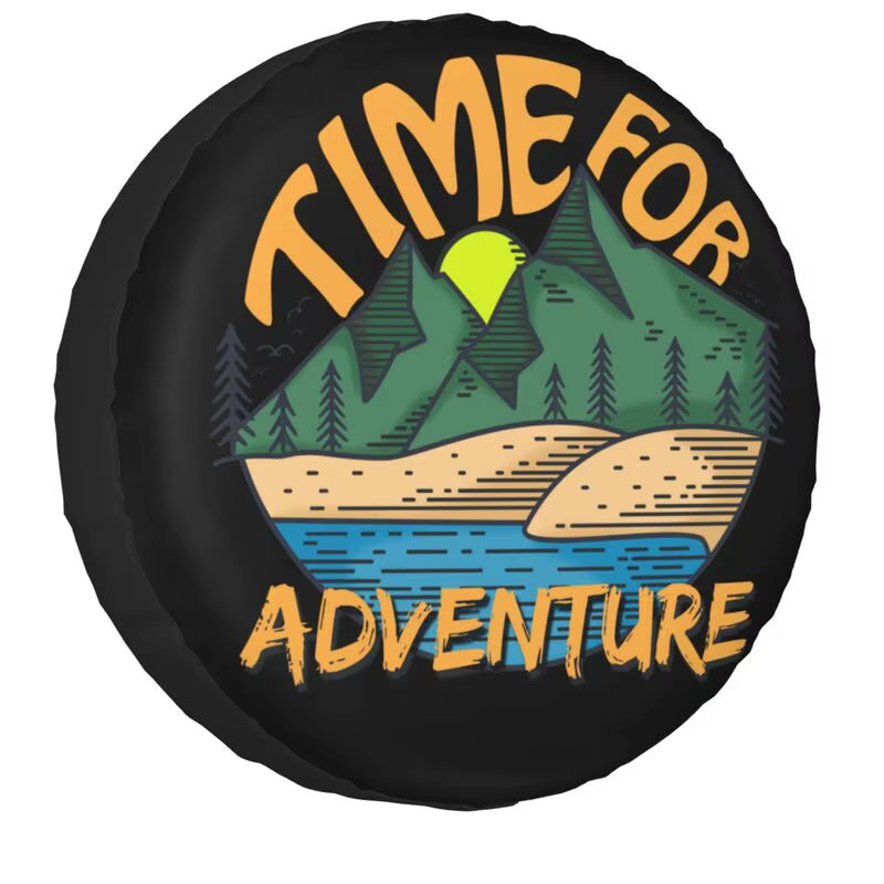  Adventure Camper Tire Cover for Trailer SUV 