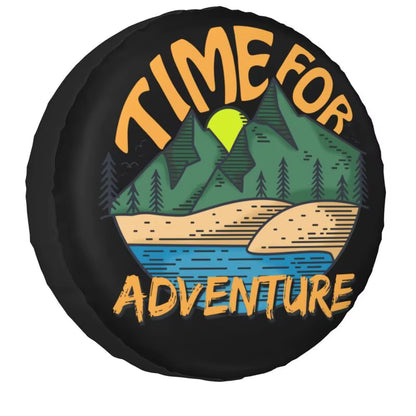  Adventure Camper Tire Cover for Trailer SUV 