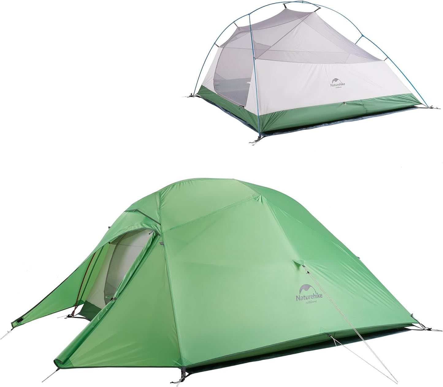 Camping Tent Waterproof Professional Tent Ultralight Trekking Tent 4 Seasons Tent 3 People Outdoor Camping Lightweight Tent Backpacking Cycling Hiking | with Footprint, Free Standing, Dome, Camping, Hiking, Waterproof