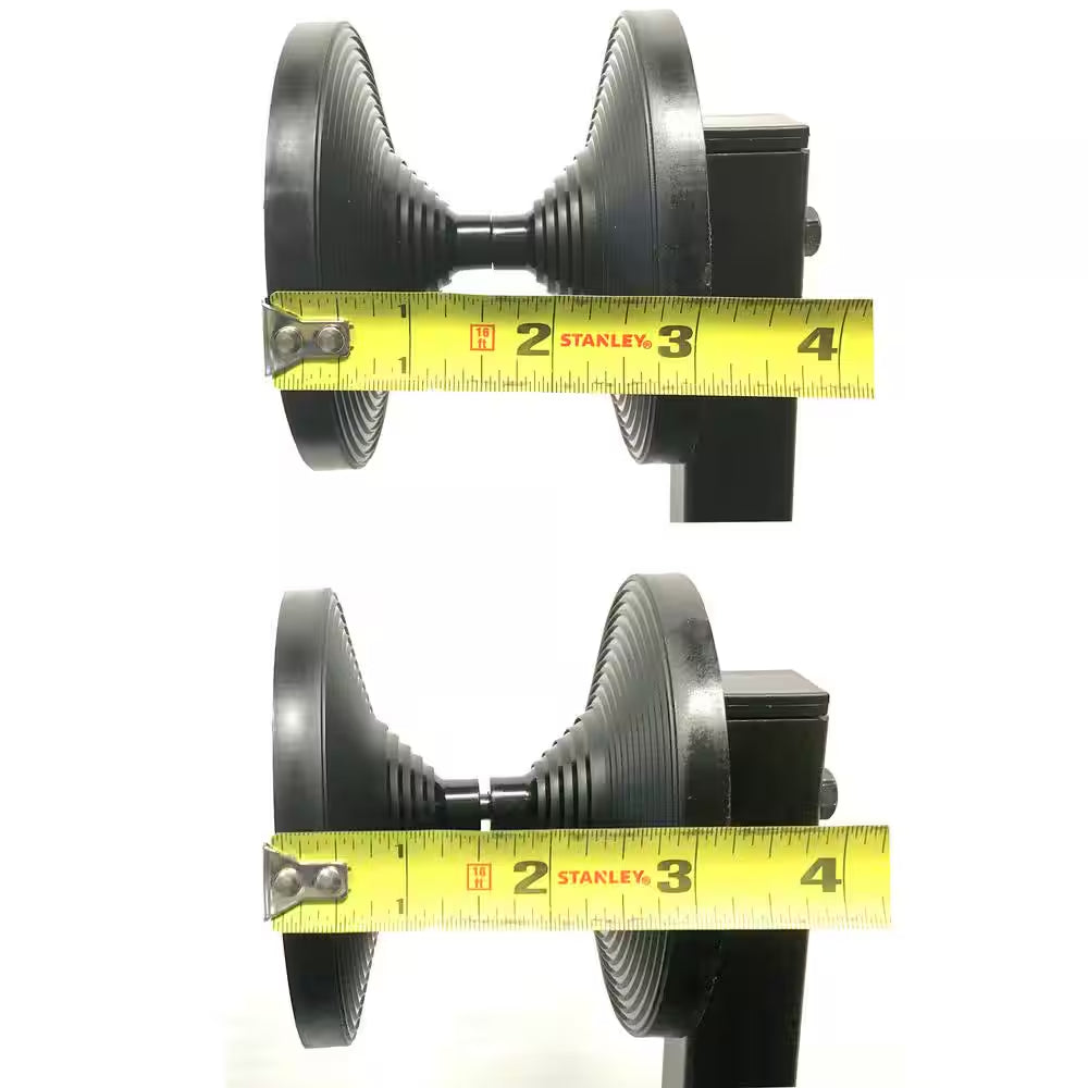 Black 1-Bike Portable Floor Stand Garage Bike Rack