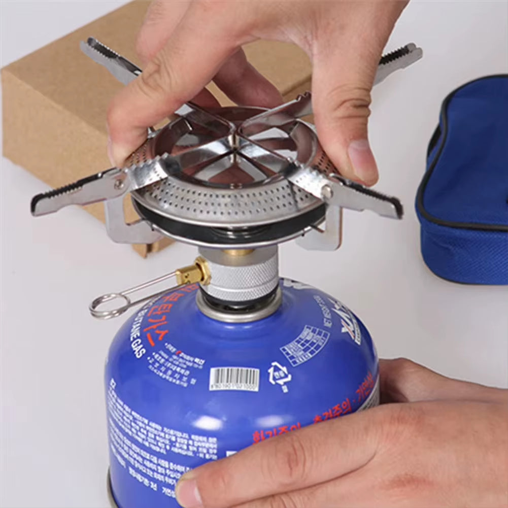 Outdoor Camping Gas Stove Mini Gas Burner 